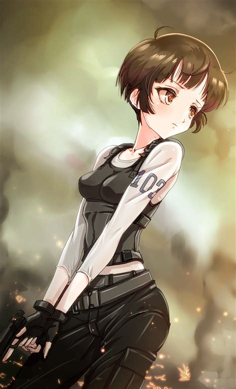 Tsunemori Akane Psycho Pass Drawn By Hamoto Danbooru