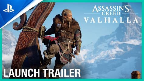 Assassin S Creed Valhalla Launch Trailer Ps Youtube