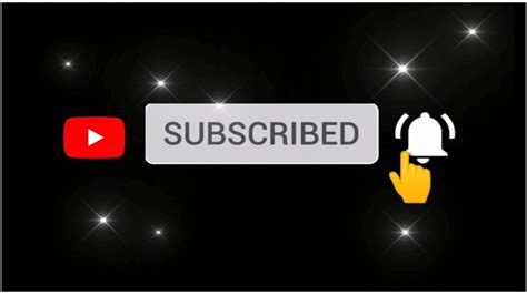 Animated Subscribe Button And Bell Icon No Copyright Free To Use
