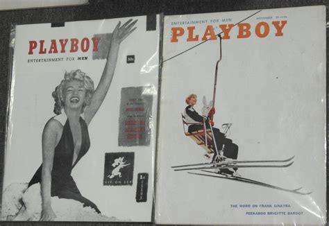 Lot Vintage Playboy Collection 1950s 1960s