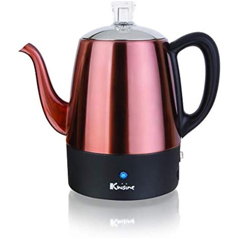 PER Electric Percolator Cup Stainless Steel Coffee Pot Maker Cup