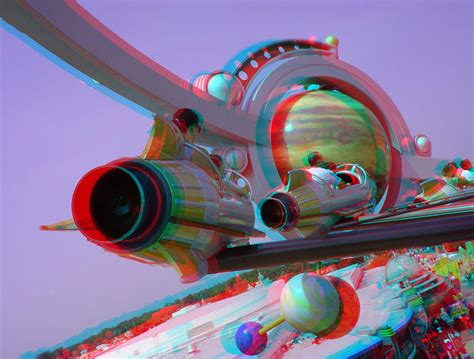3 D Glasses Needed To See Picture Properly Anaglyph Art Illusions