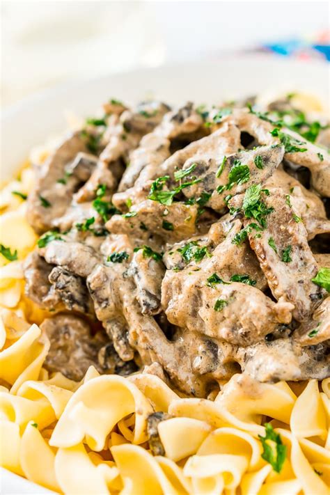 Maybe you would like to learn more about one of these? Beef Stroganoff - Easy Dinner Recipe | Sugar and Soul Co