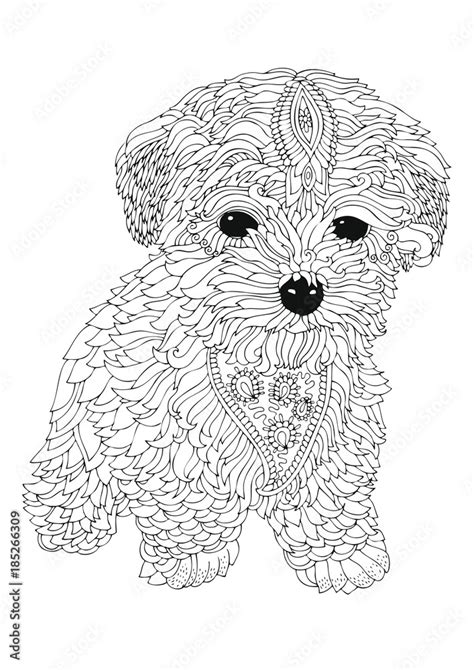 Coloring Pages For Adults Dogs
