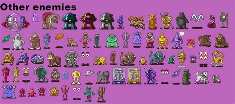 The Spriters Resource Full Sheet View Earthbound Beginnings Customs