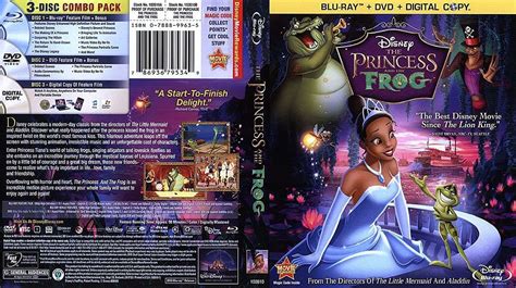 The Princess And The Frog The Princess And The Frog Disney Blu Ray