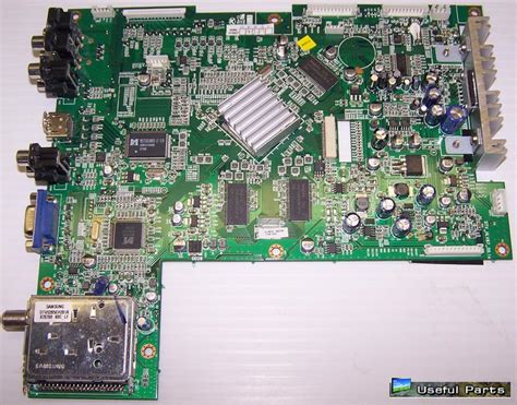 Signal Input Board Dtvhlv870814 From Toshiba 23hlv87 Lcd Tv 003259
