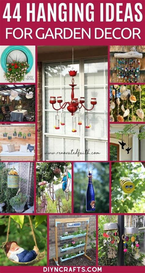 44 Unique Diy Hanging Decorations For Outdoor Spaces Diy And Crafts