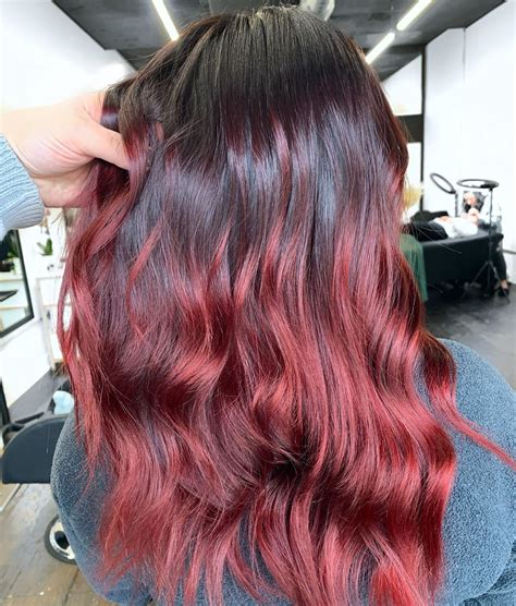 updated 45 stunning red balayage hairstyles august 2020