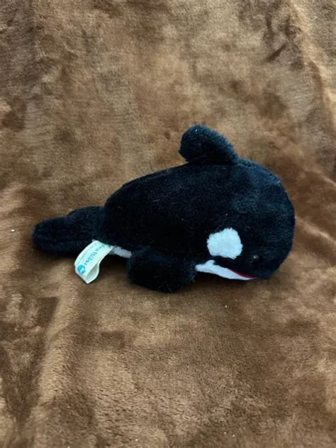 Seaworld Killer Whale Orca Soft Toy Plush Vintage £995 Picclick Uk