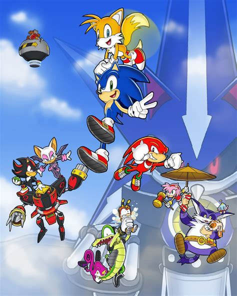 Were Sonic Heroes Sonic The Hedgehog Fan Art 34423345 Fanpop