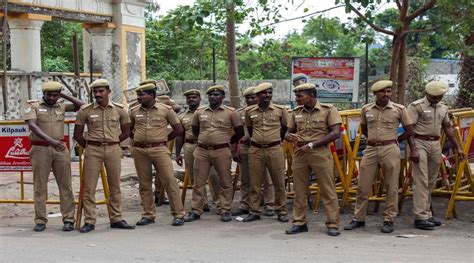 Tamil Nadu Chennai August Highlights Police Personnel From Tn Among Officers
