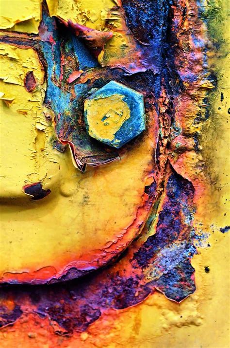 Rust Photograph The Half Smile By Tara Turner Texture Art Abstract