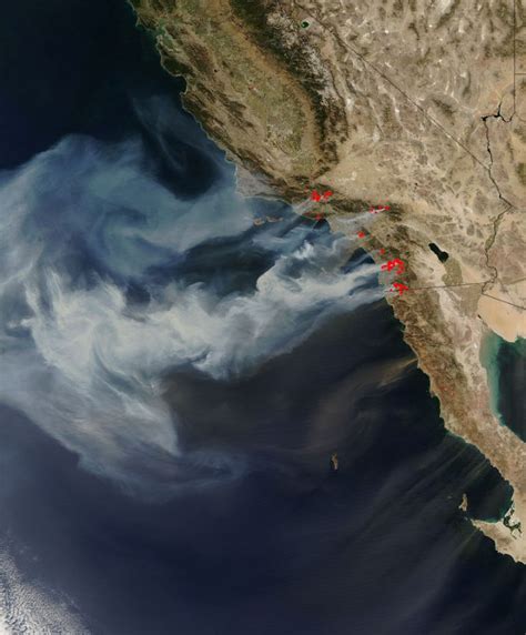 Nasa Nasa Images Of California Wildfires California Wildfire