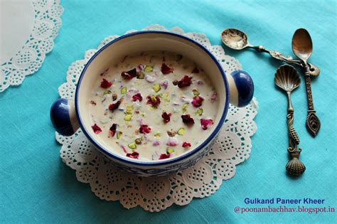 Annapurna Gulkand Paneer Kheer Rose Petal Jam Flavored Cottage Cheese Pudding