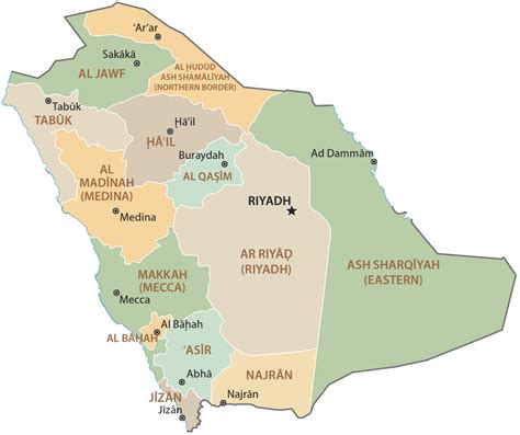 Map Of Saudi Arabia Gis Geography