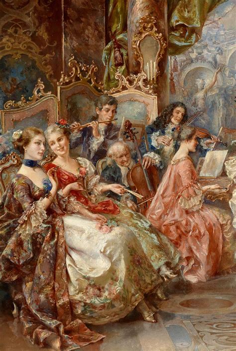 By Luigi Cavaliery Detail Click On Image To Enlarge Rococo Art Art Painting