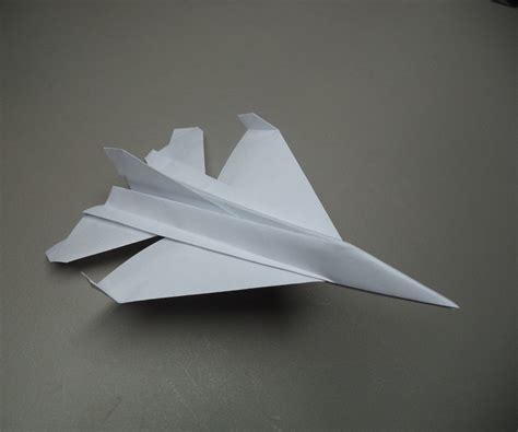 How To Fold An Origami F 16 Plane Origami Paper Plane Origami Plane