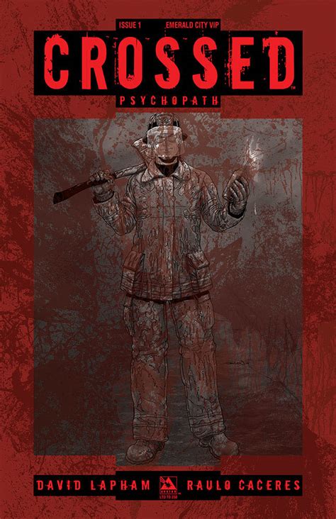 Crossed Psychopath 1 Emerald City Vip Cover Fresh Comics