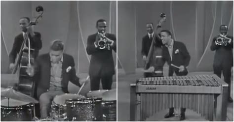 Sammy Davis Jr Shows Off His Underrated Drumming Chops In Rare Jazz