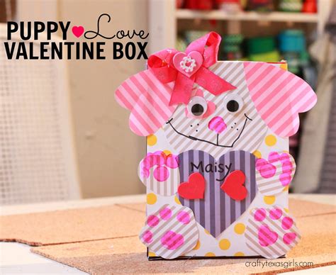 Crafty Texas Girls: Puppy Love Valentine Box