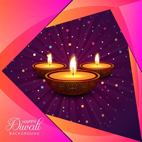 Beautiful Happy Diwali Decorative Background Vector 250669 Vector Art