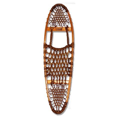 Iverson Snowshoe Green Mountain 10x36 Wooden Snowshoe With Rawhide