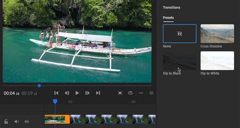 When you edit your project, you may want to change the background color so that it blends better with your images or videos. So passen Sie in Ihrem Adobe Premiere Rush-Videoprojekt ...