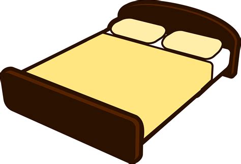 Tan Rectangle Cliparts Bed Clipart Png Transparent Png Full Size