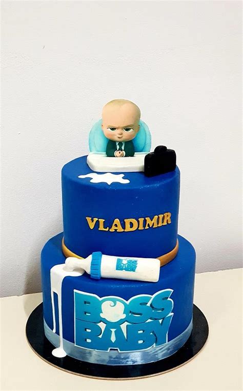 Boss Baby Decorated Cake By Corneluş Cakesdecor