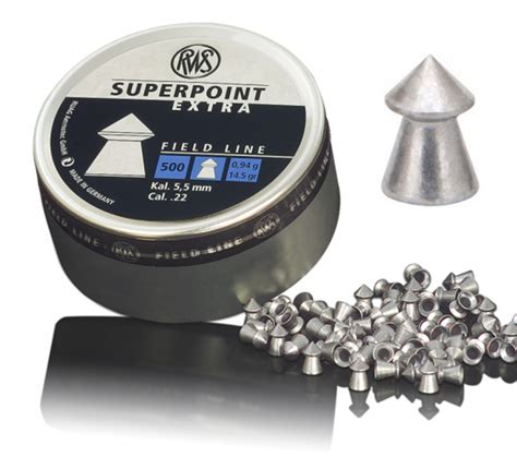 Rws Superpoint Extra 22 Pellets X 500 Air Rifle Pellets Main Section