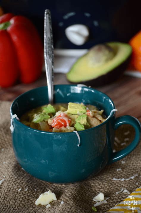 Crock Pot Chicken Fajita Soup The Grant Life