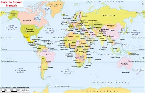 Carte Du Monde Avec Nom Des Pays Pdf Le Carte