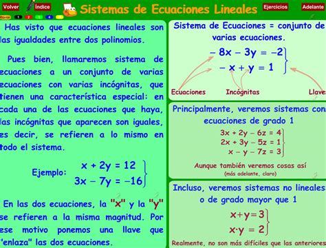 Ejercicios De Sistemas De Ecuaciones Lineales Extemate Didactalia