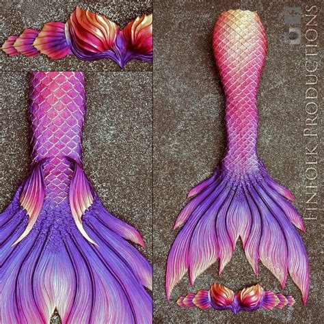 Pin By Riscy Dixon On Raylah And Raina Mermaid Swim Tail Realistic