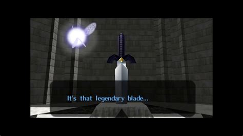 How To Get The Master Sword Zelda Ocarina Of Time Youtube
