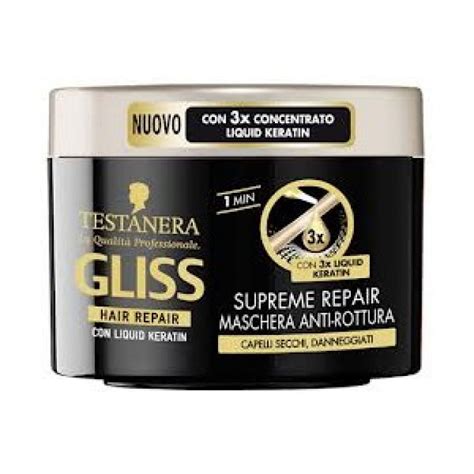 TESTANERA Gliss Supreme Repair Maschera 200ml