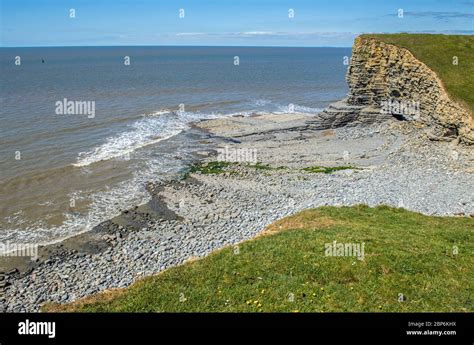 Nash Point Beach Also Known As Marcross Beach On The Glamorgan Heritage