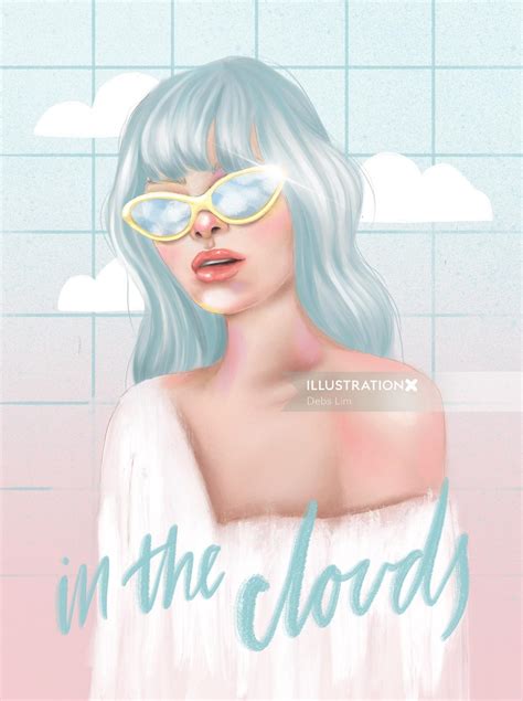 Head In The Clouds Illustration By Debs Lim