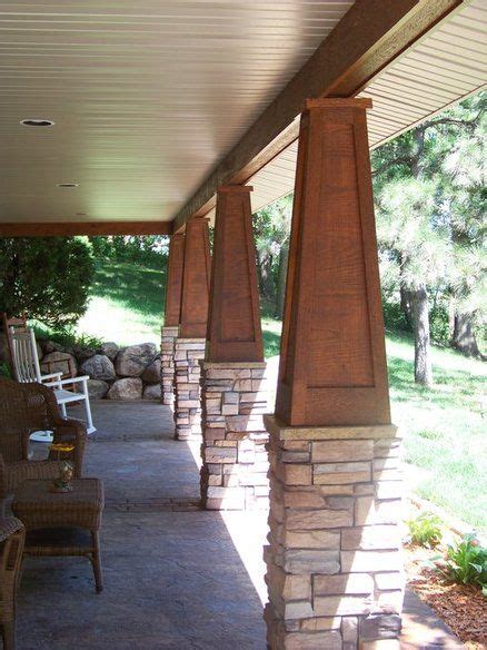 I was just wanting to know if this was something a diy'er can do or is this something that needs to be left up to a. Craftsman Tappered Columns | Craftsman columns, Craftsman ...