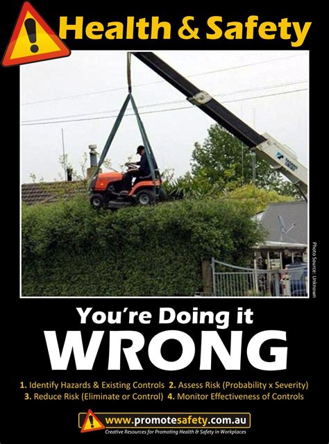 4 behavior safety famous quotes: Health & Safety - You're Doing it Wrong Work at Height ...