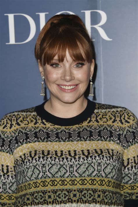 Bryce Dallas Howard With Her Naturally Red Hair Today Natural Hair