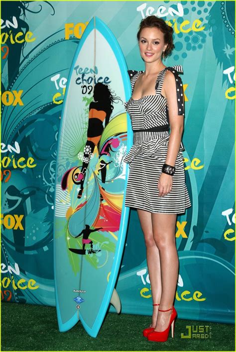 Full Sized Photo Of Leighton Meester Teen Choice Awards 2009 04 Photo