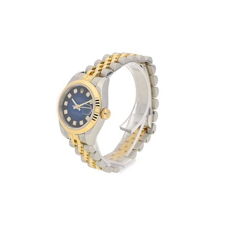 Cortina watch (singapore) is proud to be part of the worldwide network of official rolex retailers, authorised to sell and maintain rolex watches. Secondhand Lady's Rolex Datejust - Blue Diamond Dot Dial ...
