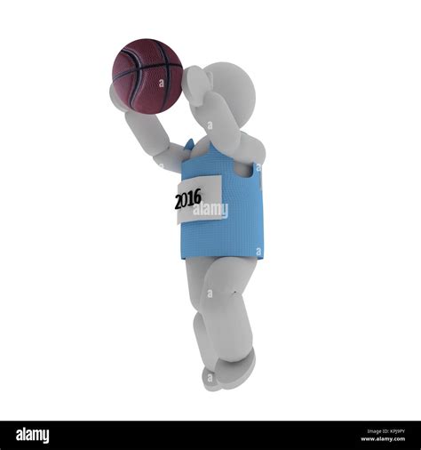 Basketball Player 3d Stock Photo Alamy