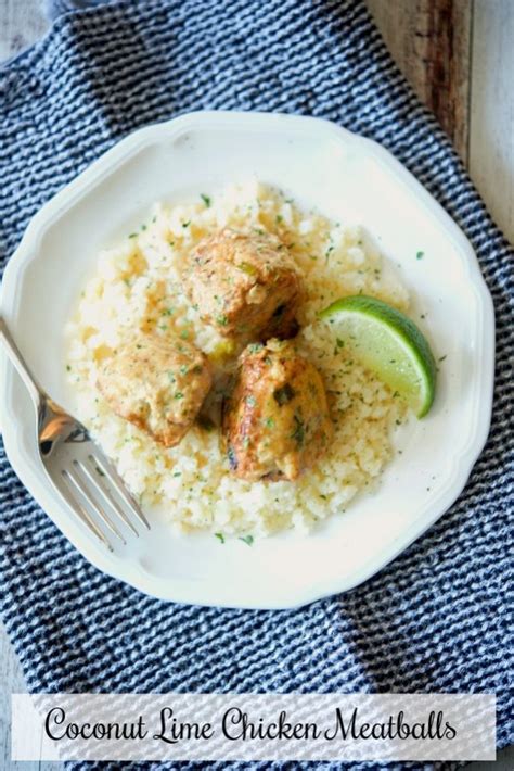 It took 30 minutes from start to finish, and tasted like it had been cooking all freaking day. Coconut Lime Chicken Meatballs {Gluten Free | Dairy Free ...