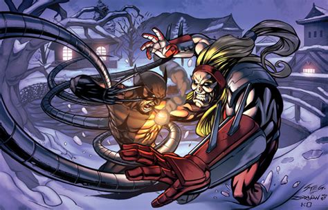 Wolverine Vs Omega Red By Ryanstegman On Deviantart