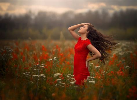 Girl Most Beautiful Nature Wallpapers