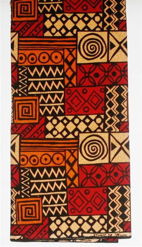 African Fabric 6 Yards Ethnic De Woodin Vlisco Classic Etsy Sweden