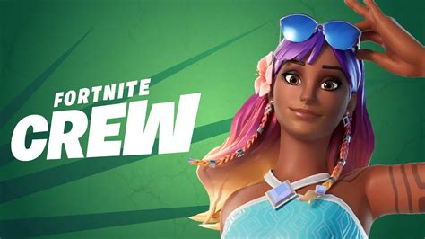 Meet Breezabelle Fortnites July 2023 Crew Skin Full Showcase Youtube